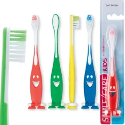 Toothbrushes | Dental Practice Essentials<SmileCare ™ Youth Smiley Suction Toothbrush - Toothbrushes from SmileMakers
