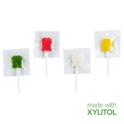 Exclusive Lollipops | Dental Themed Prizes<SmileMakers Xylitol Happy Tooth Lollipops - Candy & Gum from