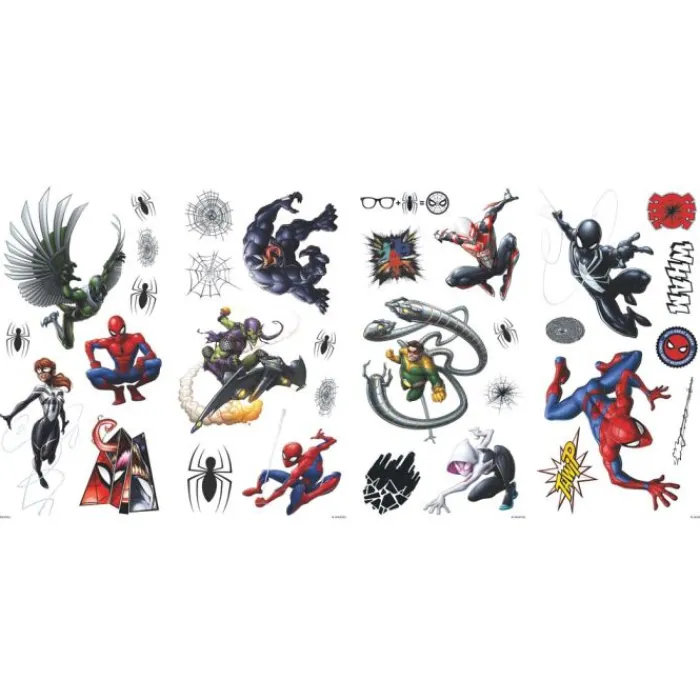 Wall Decals<SmileMakers Spider-Man Favorite Characters Wall Decals - Office Décor from