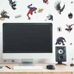 Wall Decals<SmileMakers Spider-Man Favorite Characters Wall Decals - Office Décor from