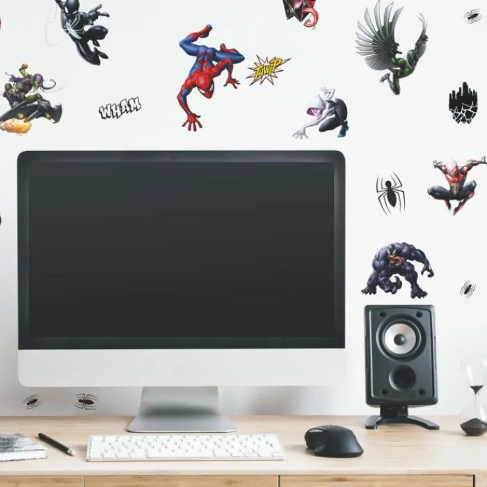 Wall Decals<SmileMakers Spider-Man Favorite Characters Wall Decals - Office Décor from