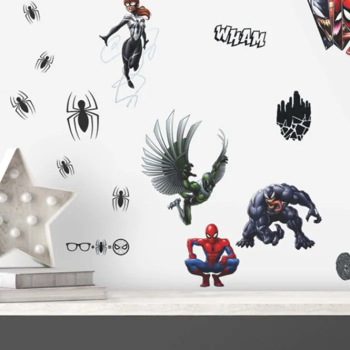 Wall Decals<SmileMakers Spider-Man Favorite Characters Wall Decals - Office Décor from