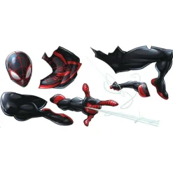 Wall Decals<SmileMakers Spider-Man Miles Morales Giant Wall Decals - Office Décor from