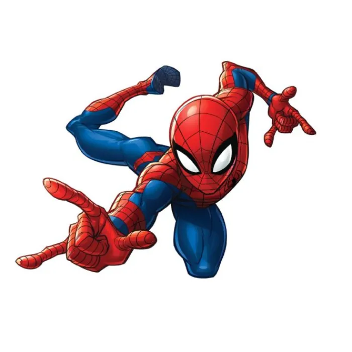 Wall Decals<SmileMakers Spider-Man Peel & Stick Growth Chart W