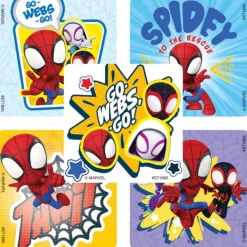 Character Stickers<SmileMakers Spidey & His Amazing Friends Stickers - Stickers from