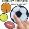 Fidget & Distraction Toys | Fidget & Distraction<SmileMakers Sports Balls Textured Sensory Shapes - Stickers from