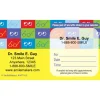Appointment Cards<SmileMakers Square Glasses Sticker Appt Cards - Eye Care Appointment Cards from