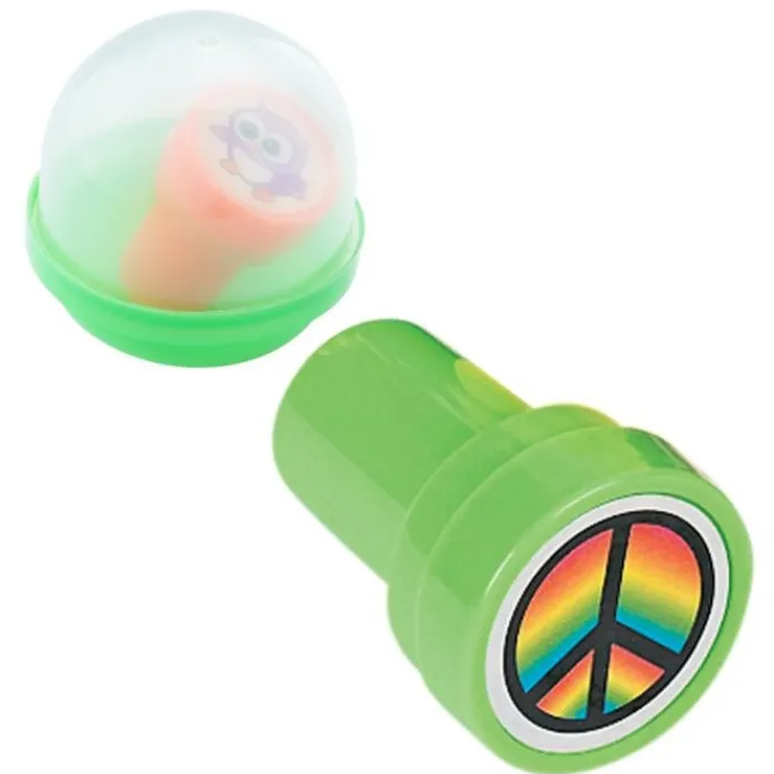 Toys<SmileMakers Stamp Assortment in 2" Capsules- capsule toys from