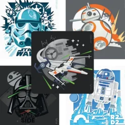 Character Stickers<SmileMakers Star Wars Dynamic Stickers - Stickers - from