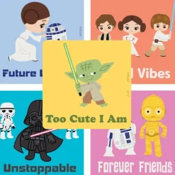 Character Stickers<SmileMakers Star Wars Rebel Vibes Stickers - Stickers from