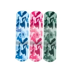Bandages | Medical Practice Essentials<First Aid Stat Strip® Blue & Pink Camouflage Bandages - Case - Bandages from SmileMakers