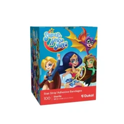 Bandages | Medical Practice Essentials<SmileMakers Stat Strip® DC Super Hero Girls Bandages - Case - Bandages from