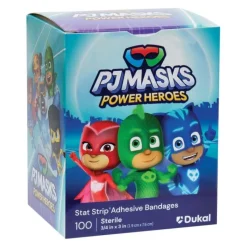 Bandages | Medical Practice Essentials<SmileMakers Stat Strip® PJ Masks Power Heroes Bandages - Case - Bandages from