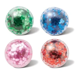 Squeeze Toys | Individually Wrapped Toys<SmileMakers Sticky Air Glitter Balls - Squeeze Toys from