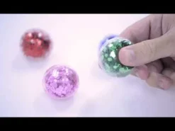Squeeze Toys | Individually Wrapped Toys<SmileMakers Sticky Air Glitter Balls - Squeeze Toys from