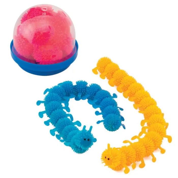Toys<SmileMakers Stretchipedes in 2" Capsules - Toy Capsules from