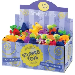 Toy Treasure Chests | Safety Tested For All Ages<SmileMakers Stuffed Toy Treasure Chest - Deluxe Treasure Chests from