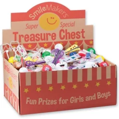 Toy Treasure Chests | Dental Themed Prizes<SmileMakers 1 Super Size Value Dental Toy Treasure Chest - Treasure Chests from