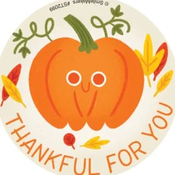 Thanksgiving | Other Fun Stickers<SmileMakers Thankful For You Stickers - Stickers from