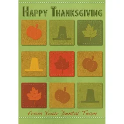 Thanksgiving<SmileMakers Thanksgiving Icons Greeting Cards -Thanksgiving Greeting Cards -