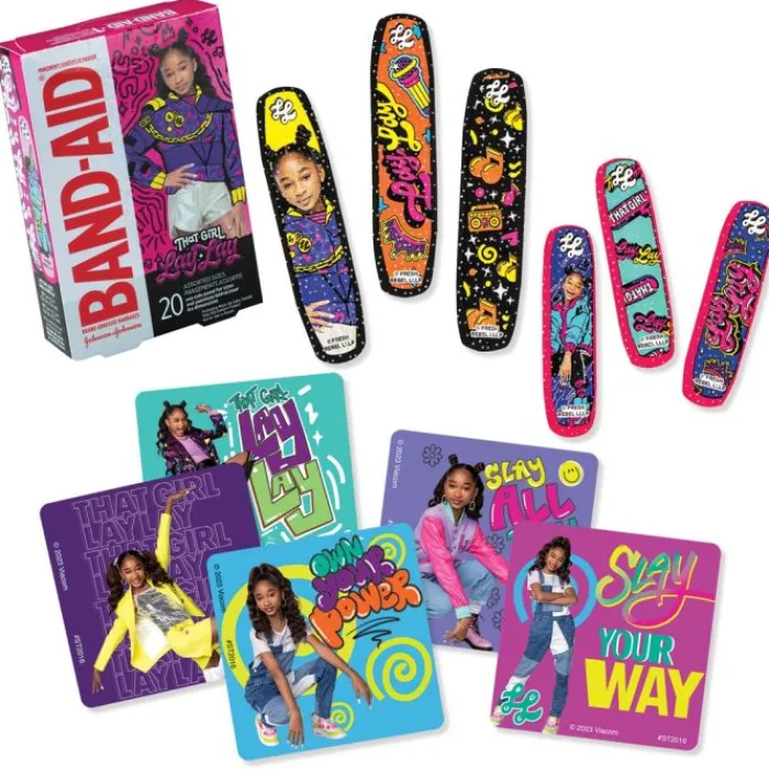 Bandages | Medical Practice Essentials<SmileMakers That Girl Lay Lay Band-Aid Bundle - Stickers from