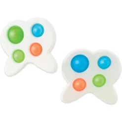 Dental Themed Prizes | Individually Wrapped Toys<SmileMakers Tooth Fidget Poppers - Handheld Games & Puzzles from