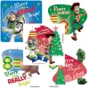 Christmas | Disney Stickers<SmileMakers Toy Story 3 Christmas Stickers – Cartoon Character Stickers –