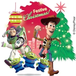 Christmas | Disney Stickers<SmileMakers Toy Story 3 Christmas Stickers – Cartoon Character Stickers –