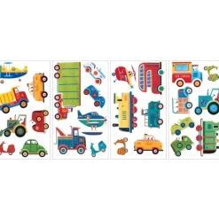 Wall Decals<SmileMakers Transportation Wall Decals - Office Décor from
