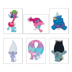 Toys | Next Level Tattoos<SmileMakers Trolls Movie Temporary Tattoos - Temporary Tattoos from