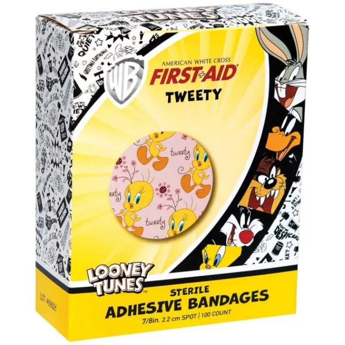 Bandages | Medical Practice Essentials<SmileMakers Tweety® Bandage Spots - Latex Free Bandages from