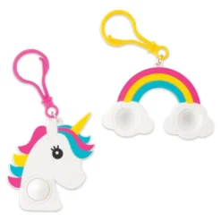 Latex Free Toys | Individually Wrapped Toys<SmileMakers Unicorn Fidget Popper Backpack Pulls - Backpack Pulls from