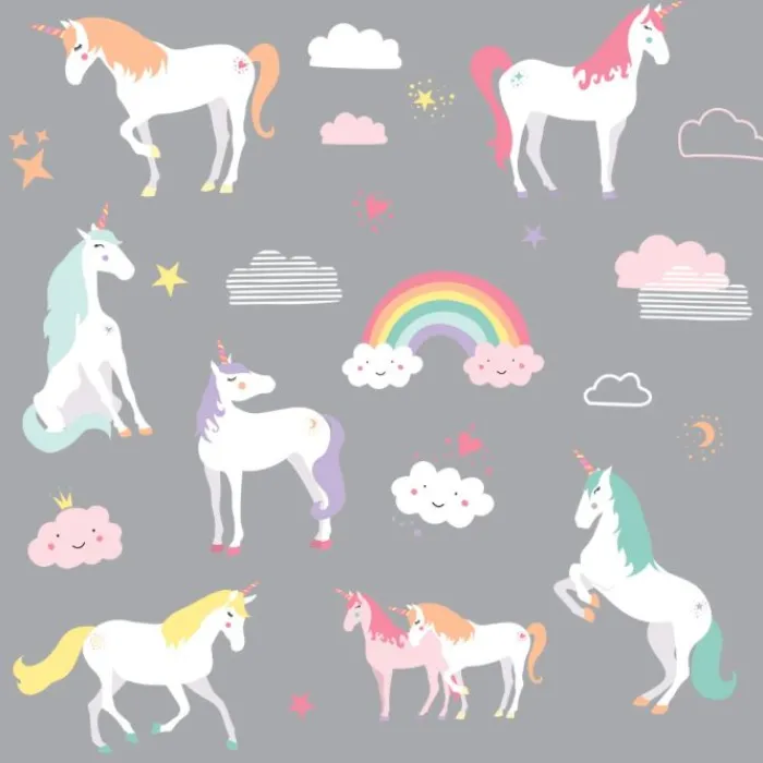 Wall Decals<SmileMakers Unicorn Magic Wall Decals - Office Décor from