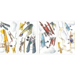 Wall Decals<SmileMakers Vintage Planes Wall Decals - Office Décor from