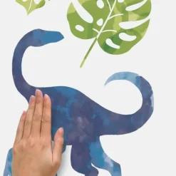 Wall Decals<SmileMakers Watercolor Dinosaur Wall Decals - Office Décor from