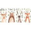 Wall Decals<SmileMakers Watercolor Woodland Critters Wall Decals - Office Décor from