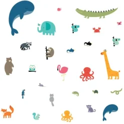 Wall Decals<SmileMakers We Are One Animal Wall Decals - Office Décor from