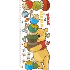 Wall Decals<SmileMakers Winnie The Pooh Growth Chart Wall Decals - Office Décor from