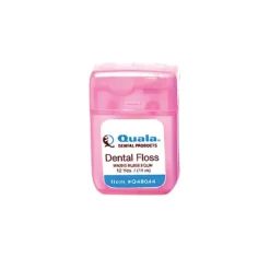 Dental Practice Essentials<Quala 12 yards Waxed Bubblegum Floss - Dental Exam Supplies from SmileMakers
