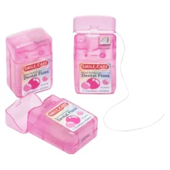 Dental Practice Essentials<SmileCare 12 Yards ™ Waxed Bubblegum Floss - Floss from SmileMakers