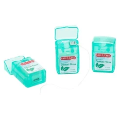 Dental Practice Essentials<SmileCare 12 Yards ™ Waxed Mint Floss - Dental Floss from SmileMakers